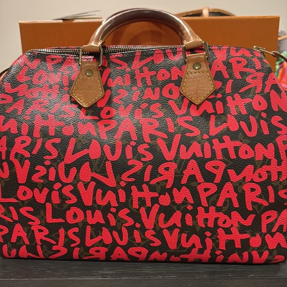 Limited edition LV Stephen Sprouse graffiti Speedy 30. - Picture 2 of 16